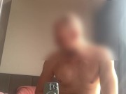 Bi hung: teasing 😈 his prostate gland/ hot moans