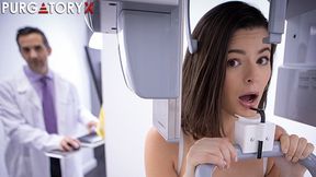 Dharma Jones gets drilled in PurgatoryX's sick dentist fantasy, part two, vol three