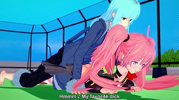 Milim wants Rimuru's cock - The time i got reincarnated as a slime Parody