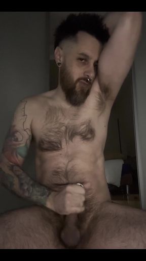 Extremely Verbal Jerk off Session!