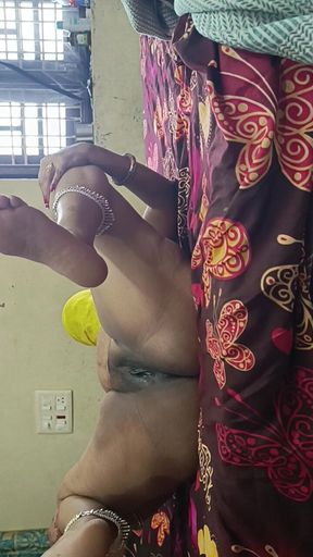 Affair with Stepsister with Telugu Voice Hard Fucking Juice Pussy
