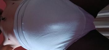 Stockings white high-waisted briefs