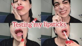 Irresistible lipsticks, which one do you prefer?