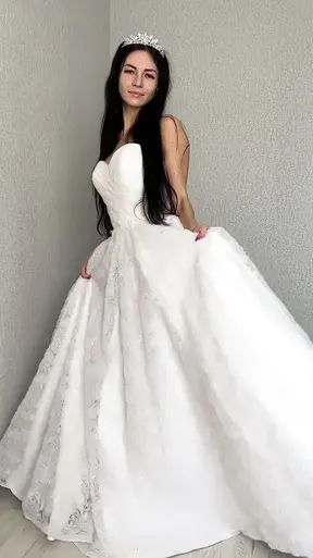 Bride Teases What’s Under the Dress