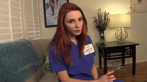 erectile dysfunction therapy with nurse lacy (with lacy lennon) - joi