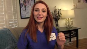 erectile dysfunction therapy with nurse lacy (with lacy lennon) - joi