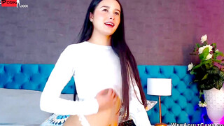 Desperate Latin Desires Incredible ButtFaced Babe Gets Off Like Crazy on Web Cam!
