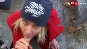 MyDirtyHobby - Public fuck and cumshot at a parking lot