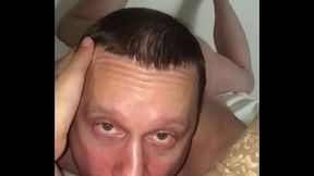 Лизун в деле. Кунилингус.