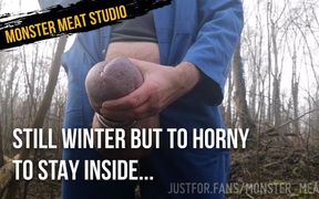 Still winter but to horny to stay inside...