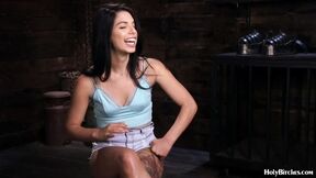Petite teen wants to be t****red until she cums