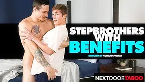 Stepbrothers Jayden, Marco Dallas Heat Up the House – Steamy Gay Fun! 18+