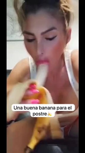 Cómo se come una buena banana