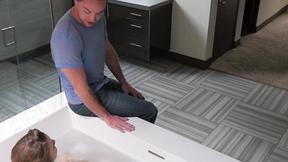 ”Step Sister Lilly Ford Shocked By Brother's Big Cock - hd porn”