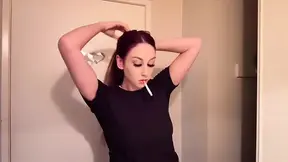 Italian Big Tits Artemisia Love smoking fetish sesh