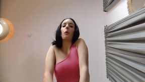 jasmin squads dildo riding and massage gun pussy masturbation and stomping dance