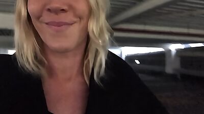 - Amateur babe Miley gets tied up and fucked in a public place