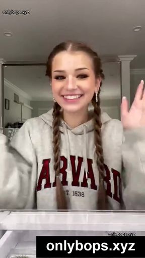 TikTok celeb amateur shares onlyfan content
