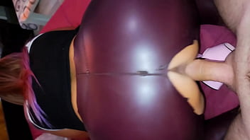 A Jealous Stepmom in Leather Leggings Will Not Allow Any Girl to Fuck Her Stepson