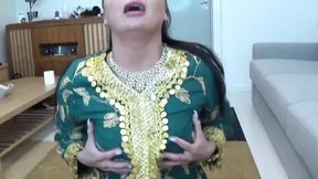 Muscular BBC Fucks Saudi Arabian Wife While Her Husband Watching