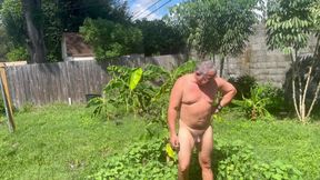 Nude in the Back Yard