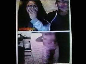 His hot girlfriend gets her glasses steamed up (+ sound )