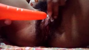 Unforgettable Intense Sex With Mother'_s Friend dreaming while play alone