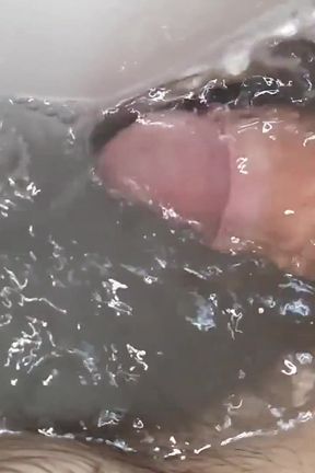 Fucking a Hot Tub Water Jet - Soloxman