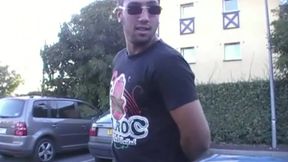 Dominated by straight guy outdoor