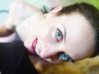 POV Amateur Knob Biting Blowjob-job - Using my Teeth to Give a Blow Job on Nikolaz' Big Schlong