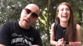 Funny french spinner hot porn video