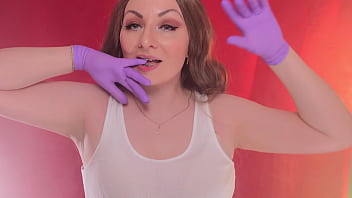 ASMR: nitrile gloves - Arya Grander