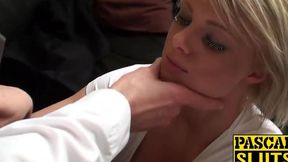 PASCALS SLUTS - Sub girl lets tantalizing man treat her rough and fuck her (Bonnie Hunt)