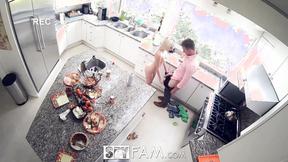 SPYFAM Multiple Step Siblings Caught Having Sex Compilation