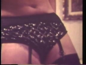Hot vintage fuck with sexy chick and black dude