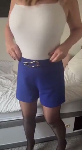 Shiny Nylon Orgasm