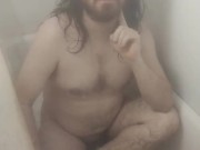 Talking about what has been happening in the shower