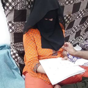 Pakistani Student Girl In Hijaab Fucked By Her Tuition Teacher