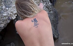 Arousins, eyla moore fun on the beach
