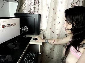 Haubgirl - my first dick rating in english teo