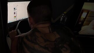Amateur twink gives bareback anal to stepdad doggy style - big 393