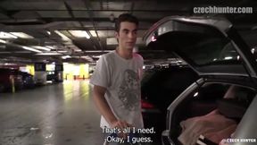 Cash-for-Ass ~ Czech Hunter Drills a Tight Dude