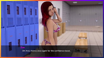 The Lust Theory Season 1 - 9 - Alex At Girls Locker Room and Zoe Show her boobs to him and reveal Secret of his stepsister