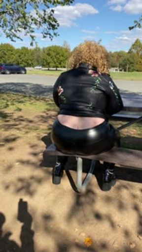 All Leather Crack Out At The Park (Buttcrack pictures coming soon)