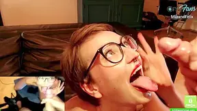 German Amateur Couple Mia & Felix - The Facial Cumshot Compilation