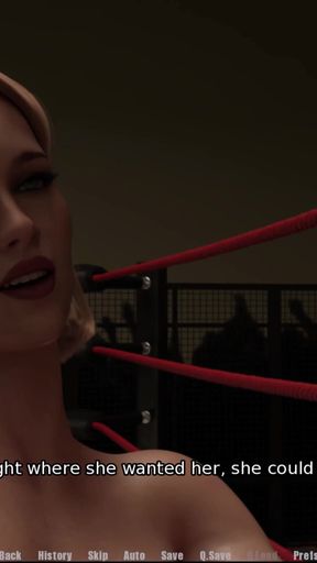 Going Over 7 Jane almost lost but got the uperhand in the match   Clip 2