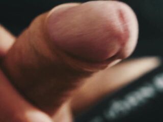 White penis close up 4K