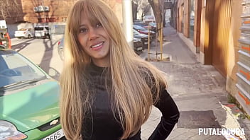 PutaLocura - Delgadita latina Netty acepta los retos de Torbe y traga leche en Pilladas