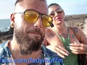 Ladymuffin y Tommy A Rascal sexo en público en Tenerife