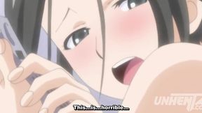 Cheating milf getting ger pussy pounded while talking with hubby. Hentai